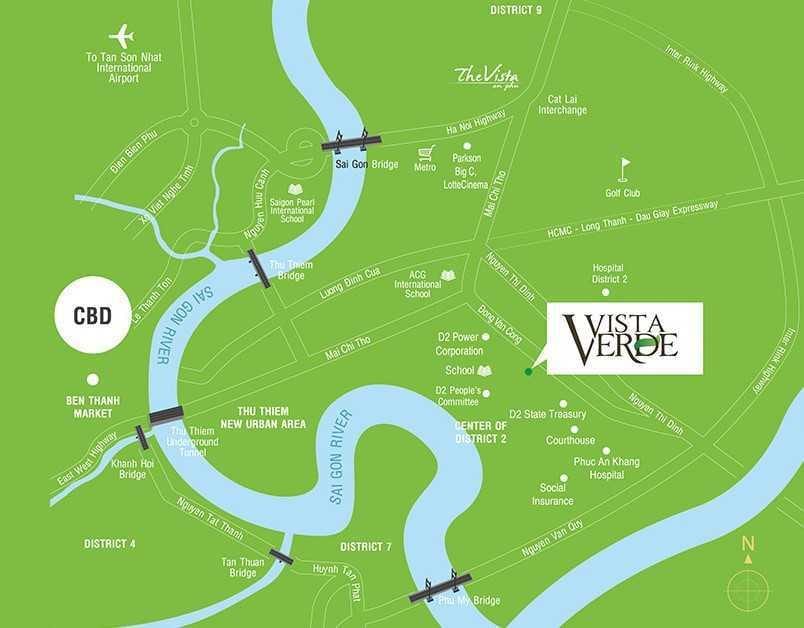 Mappa di hcmc ospedale