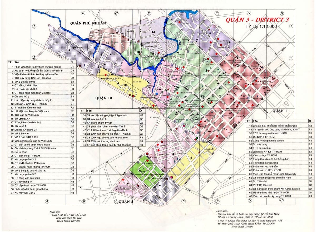 mappa di ho chi minh city