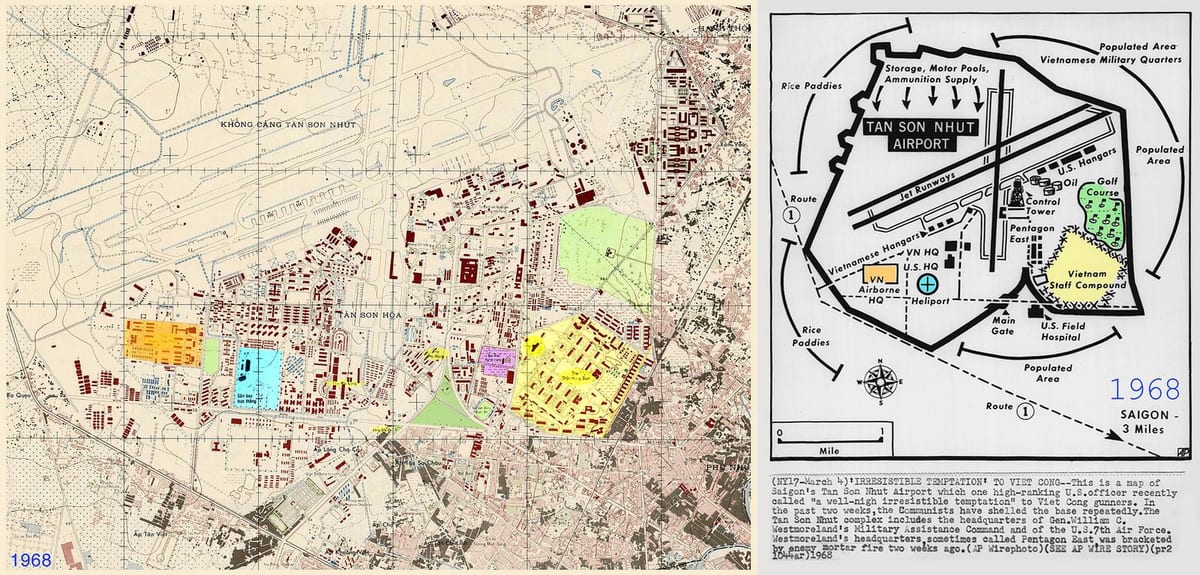 Mappa di tan son nhut
