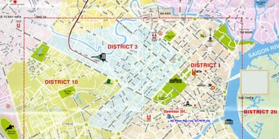 Sai gon mappa