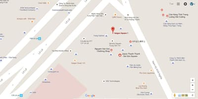 Mappa di saigon square