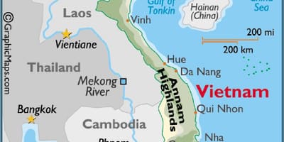 Mappa di saigon