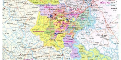 Mappa di tp ho chi minh